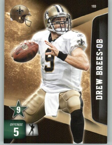 2011 Adrenalyn XL #193 Drew Brees - New Orleans Saints (Football Cards)