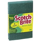 3-M COMPANY 223 SCOTCH-BRITE HEAVY DUTY SCOUR PADS 24/cs