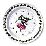 Portmeirion Pomona Earthenware 10-Inch Kitchen Wall Clock by Portmeirion