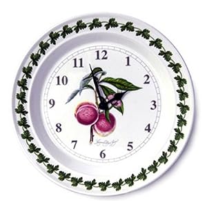 Buy Portmeirion Pomona Earthenware 10-Inch Kitchen Wall Clock now!