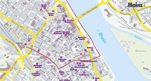 City Travel Guides Discounted  Bücher : Bikeline Radtourenbuch, Rhein-Radweg Teil 3. Von Mainz nach Rotterdam. Mit Erlebnisweg Rheinschiene.