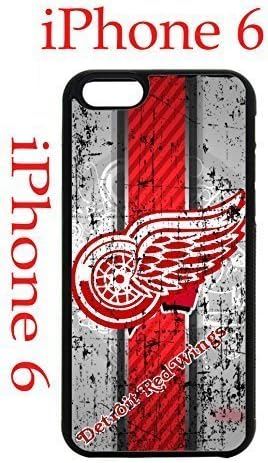 Detroit Red Wings iPhone 6 4.7 Case Hard Silicone Case by kobestar