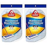 O-Cedar Hardwood Floor N More Terry Cloth Refill (Pack of 2)...