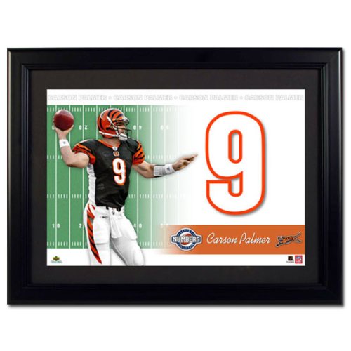 Upper Deck NFL Jersey Numbers Collection Cincinnati Bengals - Carson Palmer