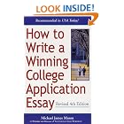How to Write a Winning College Application Essay, Revised 4th Edition by Michael James Mason