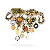 Ayala's Timeless Beauty Pin in Golden Earthtones #2637 AP OP