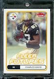 2006 Fleer Charles Davis Pittsburg Steelers Football Rookie Card #118 - Mint Condition- Shipped In Protective Screwdown Case!