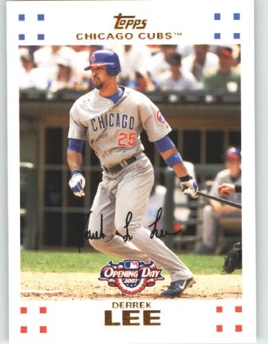 2007 Topps Opening Day #161 Derrek Lee - Chicago Cubs (Baseball Cards)