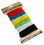 Vidal Sassoon VS12016 Medium Crimper Bright Elastics (125 Elastics)