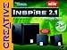Creative Inspire 2.1 Console 2400 XBox Soundsystem 2.1 21 Watt RMS