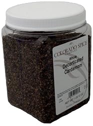 Colorado Spice Cardamom, Ground Decorticated, 24-Ounce Jar