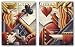 Martini Queen-King Cigar Club Set by Michael Kungl 28"x22" Art Print Poster