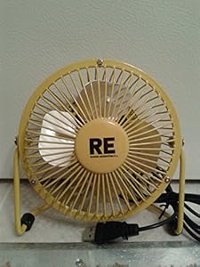 Amazon.com - Room Essentials 4" USB Fan with AC Adapter-Yellow