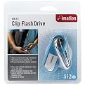 Imation 512MB Clip Flash Drive - 26102