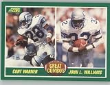 1989 Score #278 John L. Williams - Seattle Seahawks (Seahawk Surge)(Football Cards)