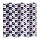 New England PATRIOTS NFL Checkered Bathroom Shower Curtain