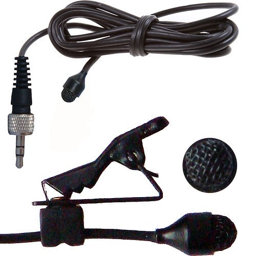 Pro Lavalier Lapel Microphone JK MIC-J 044 for Sennheiser Wireless Transmitter - Omnidirectional Condenser Mic