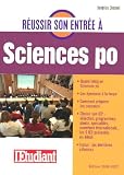 Reussir son entree a Sciences Po