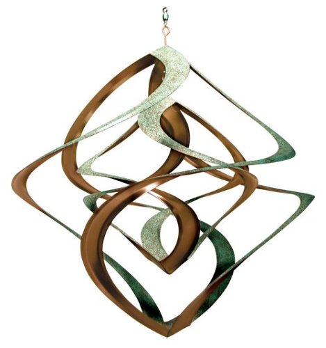 Childrens Toyshop  Toys : Patina and Copper Wind Spinner