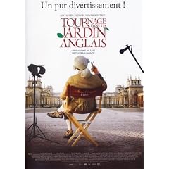 Tournage dans un jardin anglais