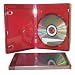 25 Empty Standard Red Replacement Boxes / Cases for HD-DVD Movies #DVBR12HD