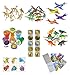 Complete Dinosaur Toy Playset, 78 Pieces Featuring 5.5