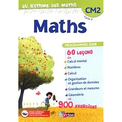 Maths CM2 : Programmes 2008