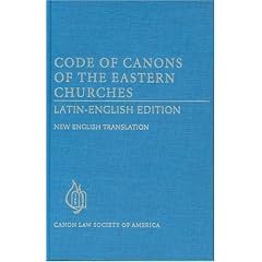 Code of Canons of the Eastern Churches: Latin-English