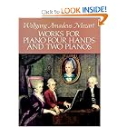 Buy Works for Piano Four Hands and Two Pianos by Wolfgang Amadeus Mozart
