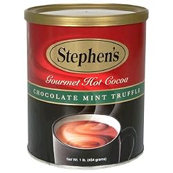 Stephen's Gourmet Hot Cocoa, Chocolate Mint Truffle, 16-Ounce Cans (Pack of 6)