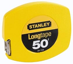 Stanley 34-103 50-Foot-by-3/8-Inch Steel Long Tape Rule
