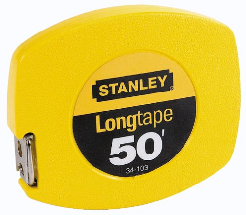 Stanley 34-103 50-Foot-by-3/8-Inch Steel Long Tape Rule
