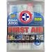 First Aid Kit With Hard Case- 326 pcs- First Aid Complete Care Kit - Exceeds OSHA & ANSI Guidelines - Ideal for the Workplace - Disaster Preparedness (Colors May Vary)