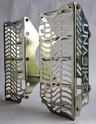 Unabiker KTM 08-15 2 Stroke W-EXC Radiator Gaurds - Black
