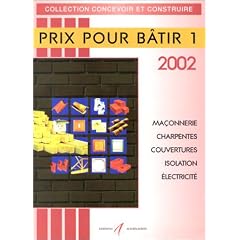 Prix pour b�tir 2002, tome 1