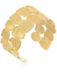 Kanupriya Cobblestone Double Cuff Bracelet, 6.5"