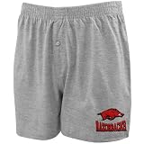 Arkansas Razorbacks Grey Sport Boxer Shorts