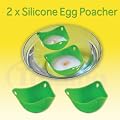 2 x Silicone Egg Poacher | Twin Pack | 6004/222