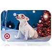 Puppy with Snow GiftCard - $10