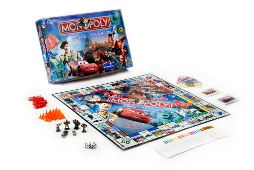 Childrens Toyshop  Toys : Monopoly Disney Pixar Edition