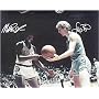 Magic Johnson and Larry Bird - NCAA Tournament - Dual Autographed 8x10 Autographed Photograph