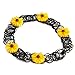 Yellow Flower　Retro 80s 90s Style Elastic Tattoo Choker Necklace