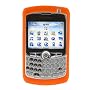 Durable Soft Flexible Orange Silicone Skin Case for RIM Blackberry 8300 8310 8320 8330 Curve Smartphone