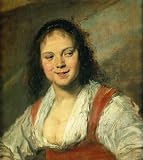 Hand Made Oil Reproduction - Frans Hals - 24 x 26 inches - Gypsy Girl