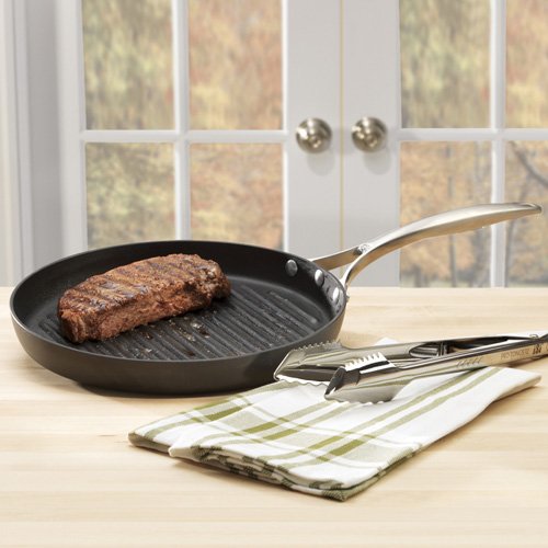Hot Calphalon Unison Nonstick 12-Inch Round Grill Pan – Check price at Calphalon Unison Nonstick 12 Inch Round