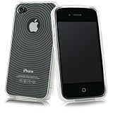 BoxWave Cyclone iPhone 4 Crystal Slip, Slim-Fit TPU Skin Case (Frosted Clear)