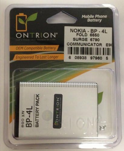 Cell Phone Batteries - Replacement Battery for Nokia E61i, E63, E71, E71x, E90, 6650, E73, E72, 6650, 6790