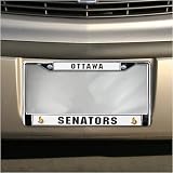 Ottawa Senators Chrome License Plate Frame