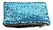 Fashion Sequins Hand Carry Bag Handy Envelope Clutch Handbag Wallet Purse