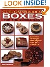Custom Wooden Boxes for the Scroll Saw: Step-By-Step Instructions and Detailed Plans for 30 Plus Innovative Projects